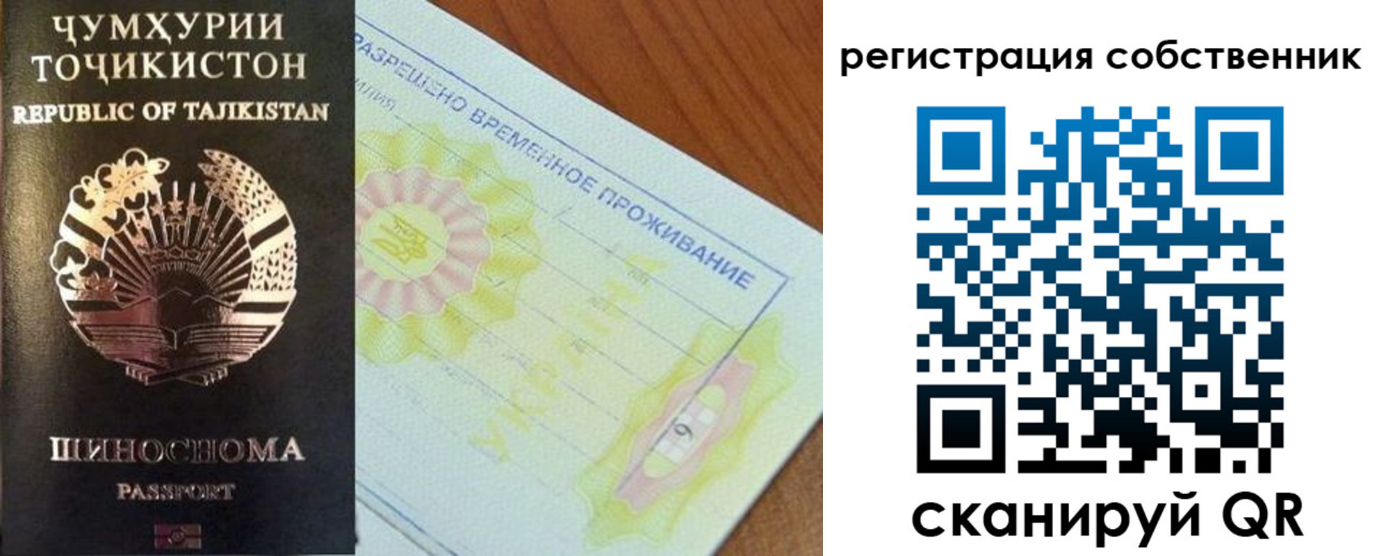 временная регистрация для всех в Юже